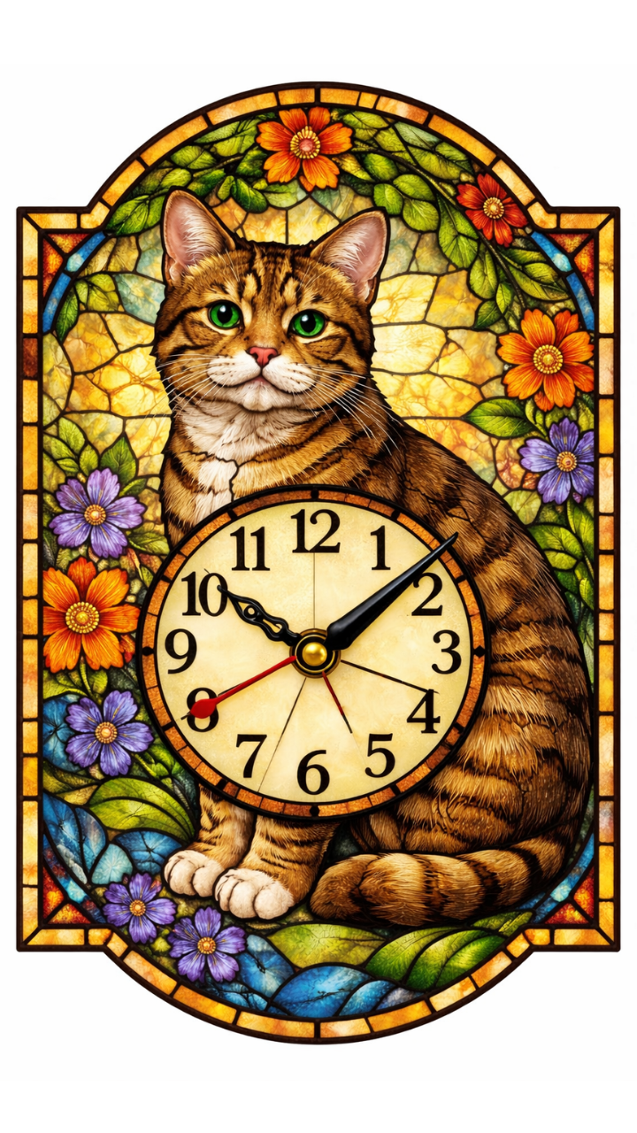 reloj gato1